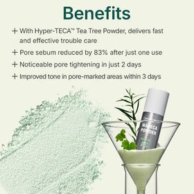 Packaging close-up shows premium design for CENTELLIAN 24 Madeca Tea Tree AC