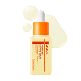 CENTELLIAN 24 Madeca Vitamin 15+ Glowing Serum bottle with dropper supports brighter, more even skin