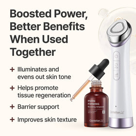 CENTELLIAN 24 PDRN Ampoule applied to clean skin for improved texture.