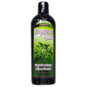 Centro Herbolario Bergamot Organic Shampoo bottle enriched with keratin and vitamin E for nourished hair.