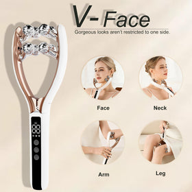 CENXIGO dual-V 3D roller design adapts to contours for pinpoint massage.