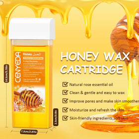 CENYEDA kit includes 50 strips for efficient waxing sessions