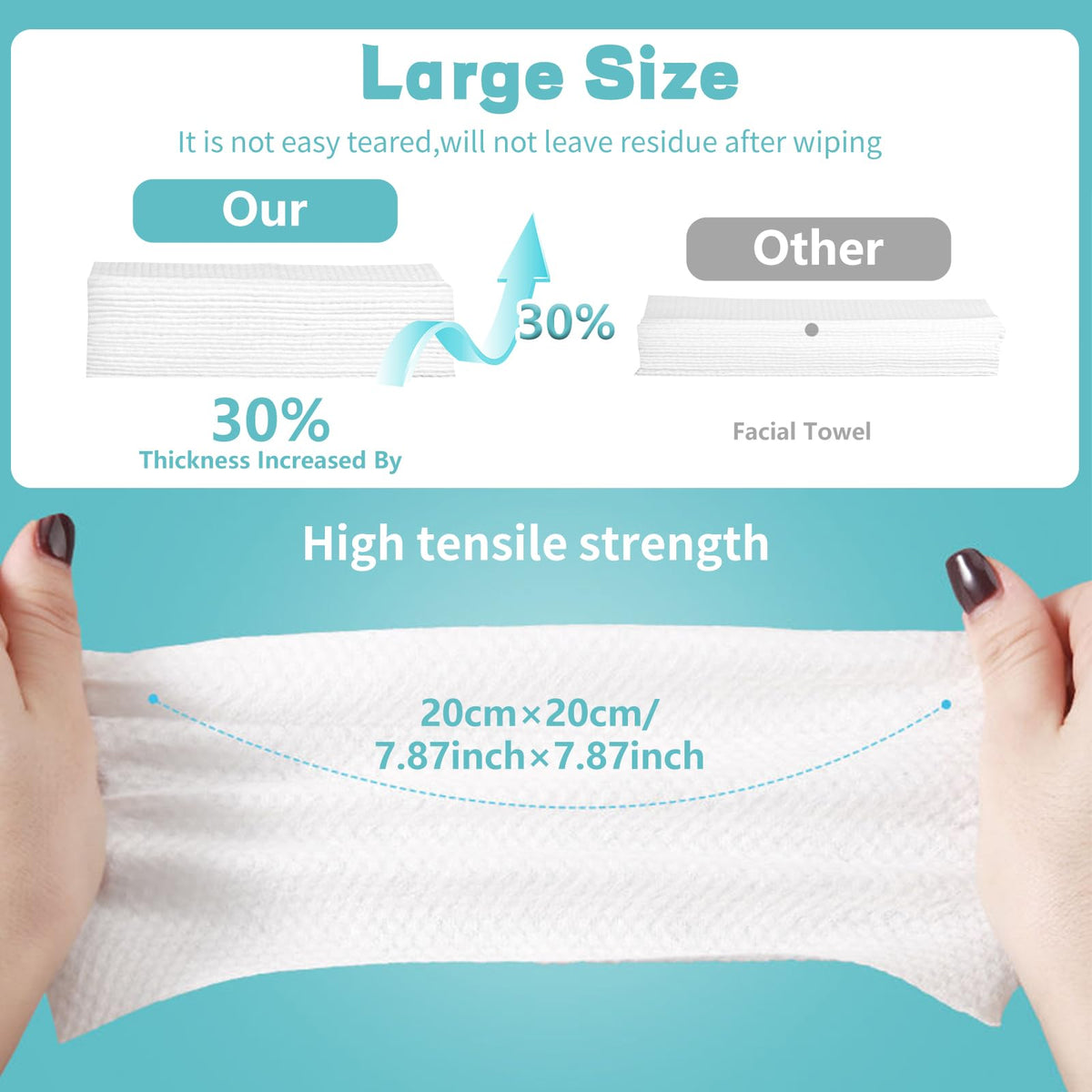 CenYouful multi-use cotton wipes clean surfaces and accessories.