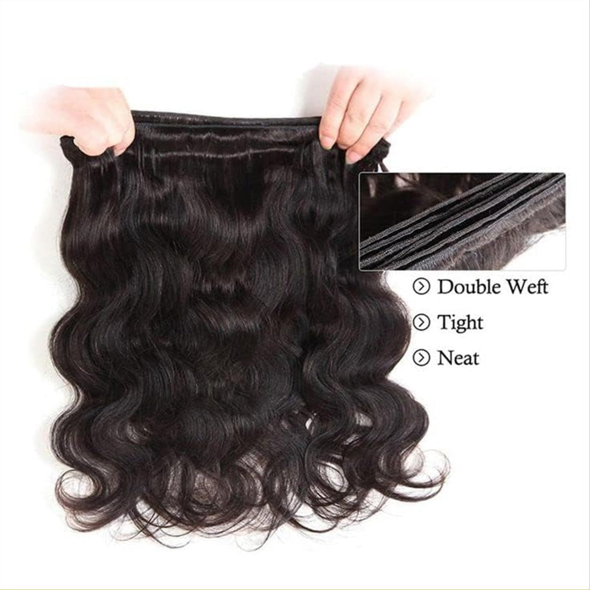 CEPEEN 22-inch body wave bundle delivers dramatic movement and smooth texture