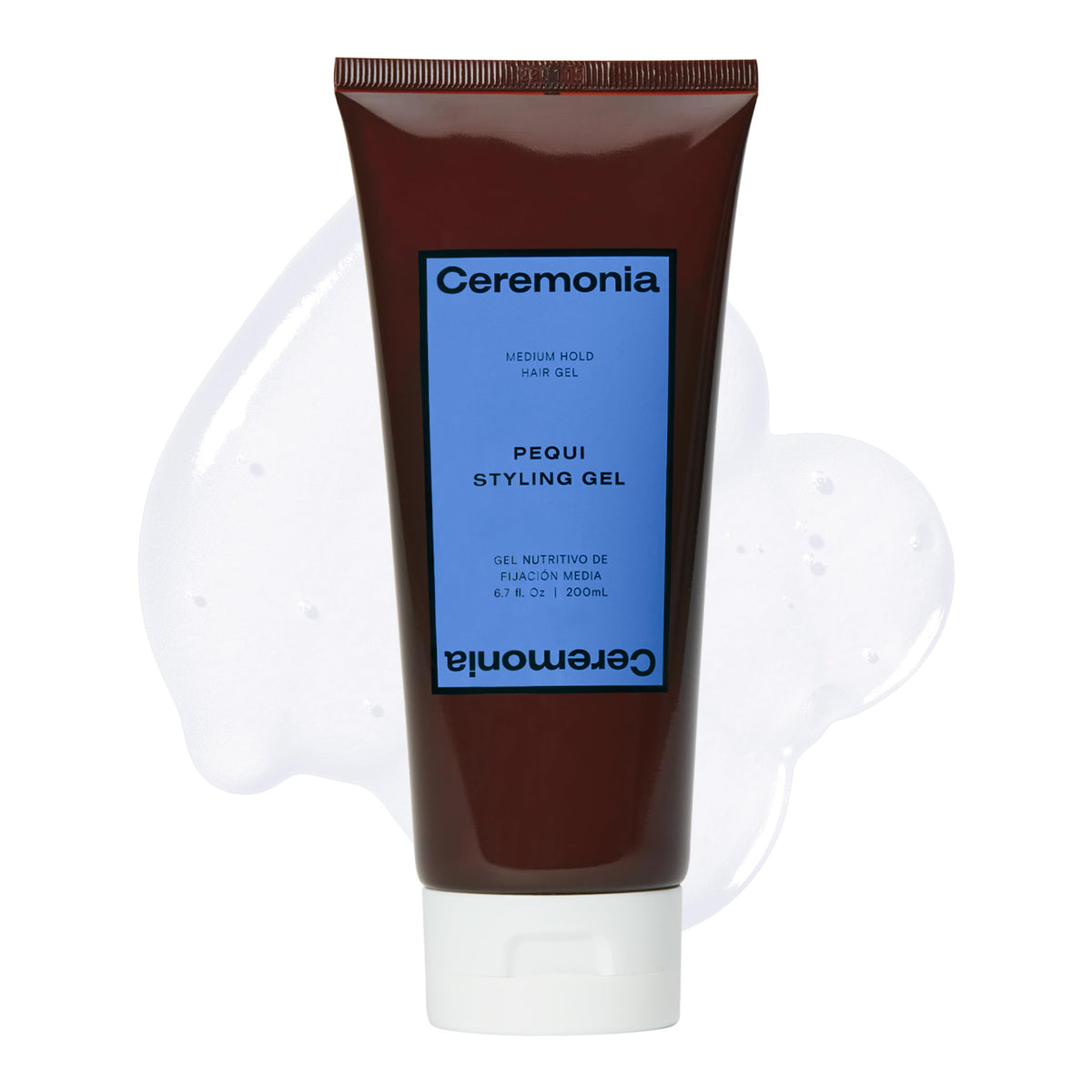 Ceremonia Pequi Styling Gel bottle for a clean, flexible hold