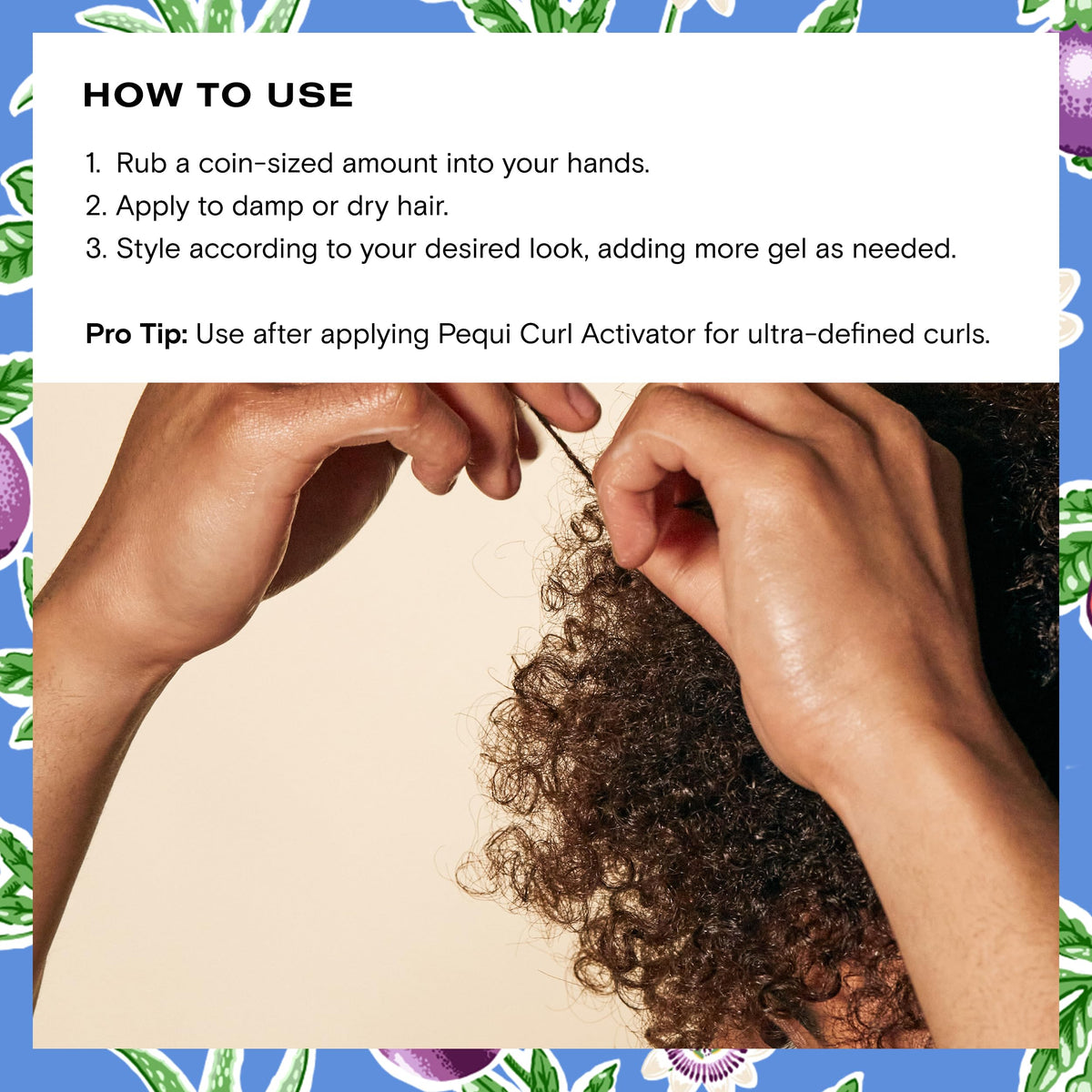 Ceremonia Pequi Styling Gel non-sticky formula for light hold