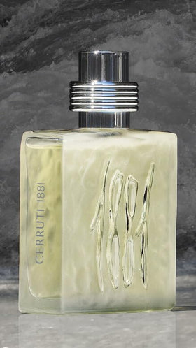 Cerruti 1881 bottle macro highlights sleek glass and metal accents for a refined look.