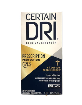 Certain Dri roll-on being applied at night suggests bedtime use for longer protection.