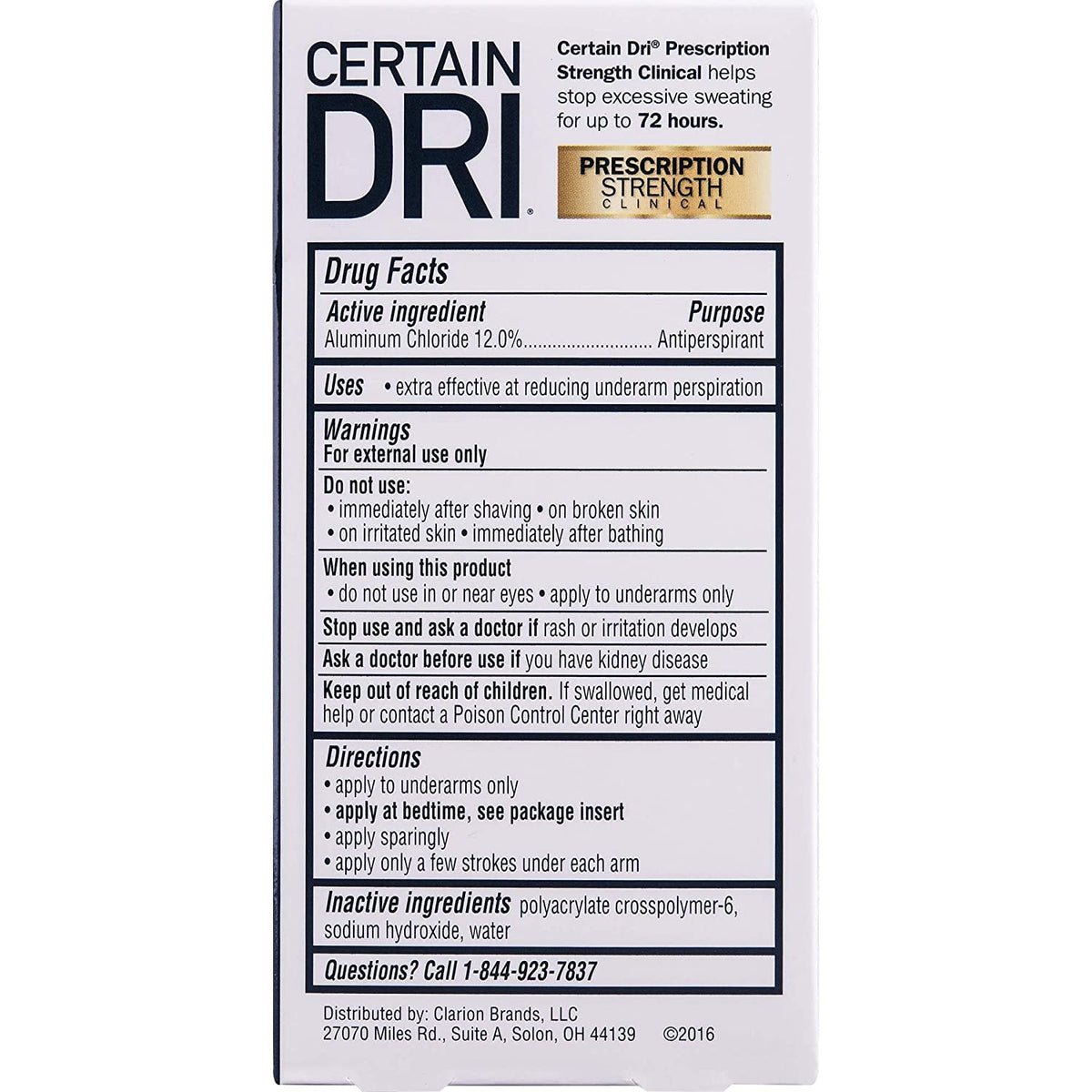 Certain Dri cruelty-free PETA-approved badge reinforces ethical choice.