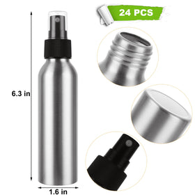 CertBuy compact 4 oz aluminum bottle ideal for on-the-go use