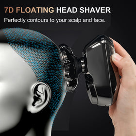 Cesekao LED display detail showing battery level at a glance for quick ready-to-use grooming sessions.