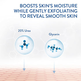 Tube close-up of Cetaphil Daily Smoothing Moisturizer applying on skin.