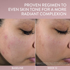 Ingredients panel highlights Niacinamide and Sea Daffodil for radiant skin.