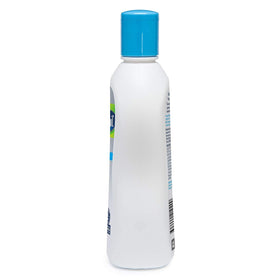 Cetaphil Restoraderm label close-up, fragrance-free and no soap.