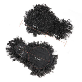 Cetiq Afro Puff headband bonus adds color and hides seams.