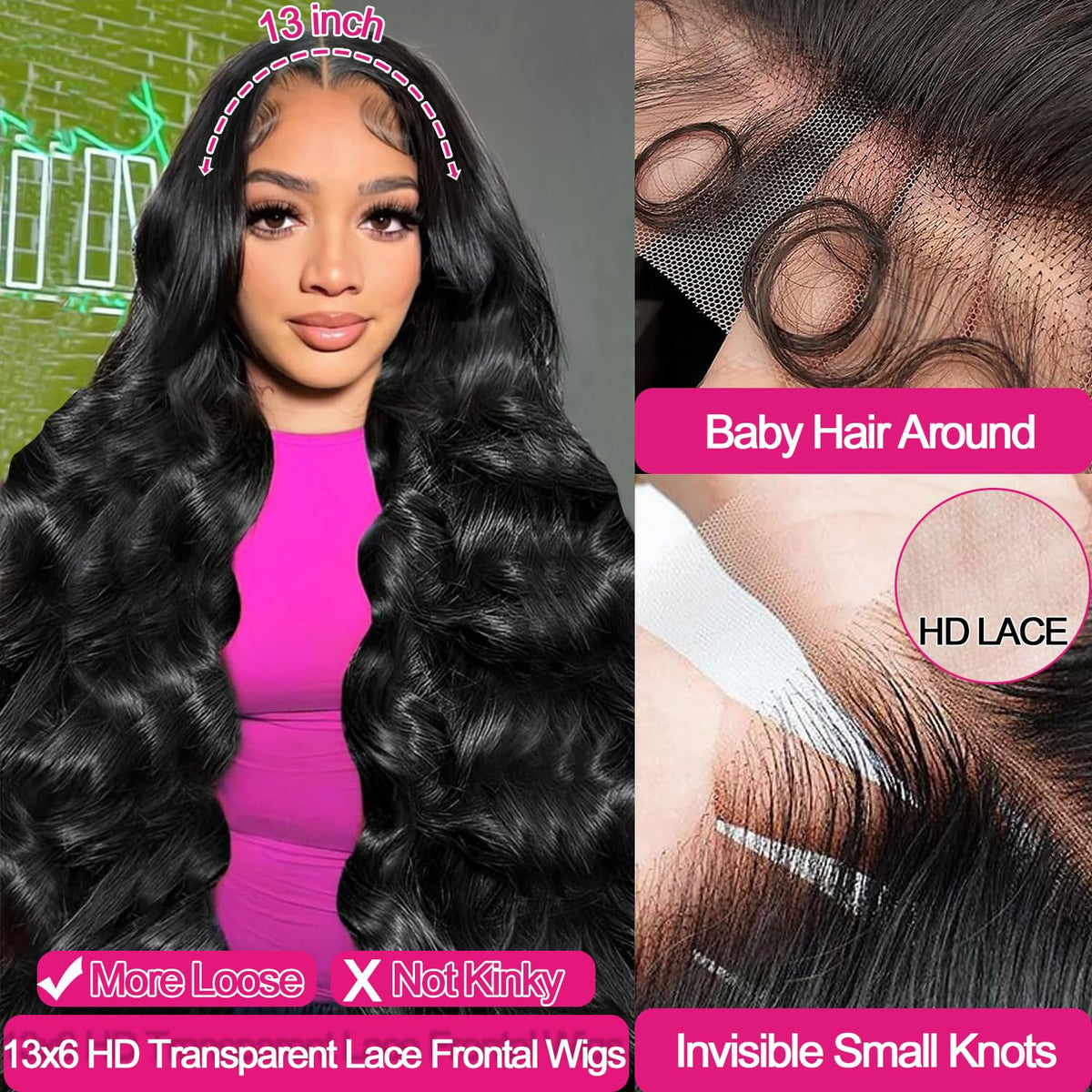 Cevkira lace front wig with HD transparent lace for seamless scalp blend.