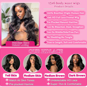 Cevkira wig pre plucked with baby hairs for salon-ready look.