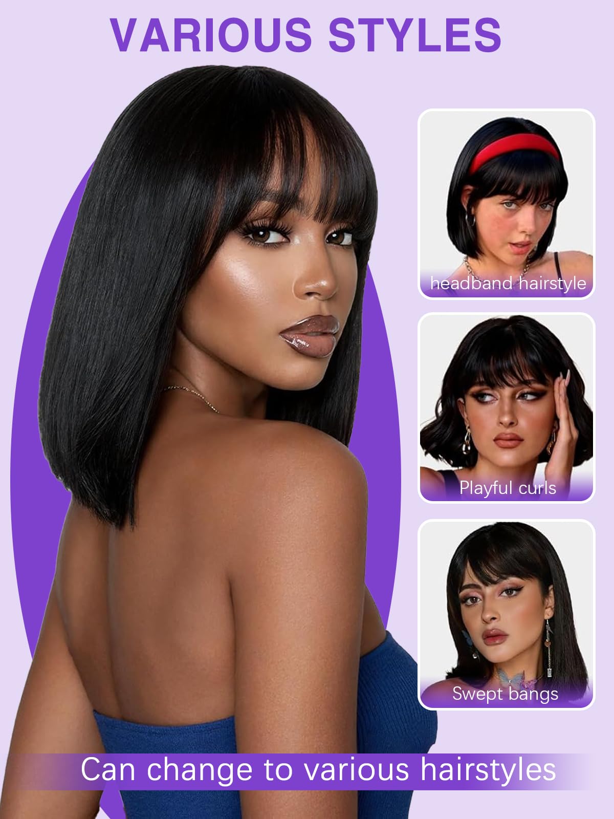 Cecycocy natural black shade suits everyday looks and easy coordination.