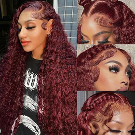 Cfaimity copper-red color wig offers bold fashion and dye options.
