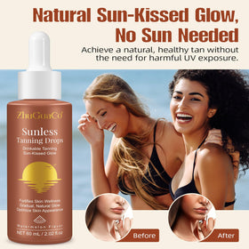 CFHQXSZ Tan Theory Drop to Drink drops close-up highlights easy mixing.