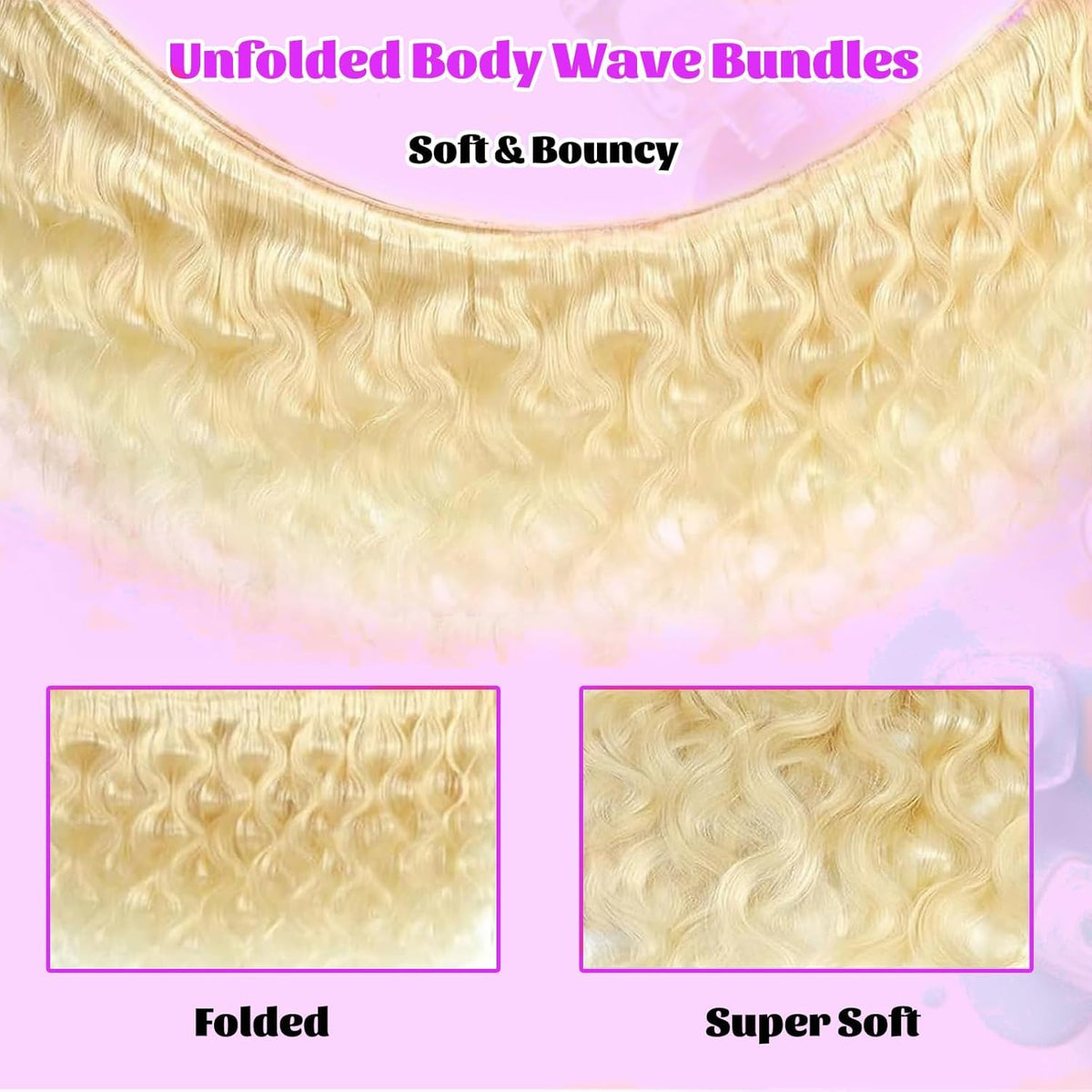 CFY 613 blonde bundles showcase soft, glossy texture ideal for daily wear