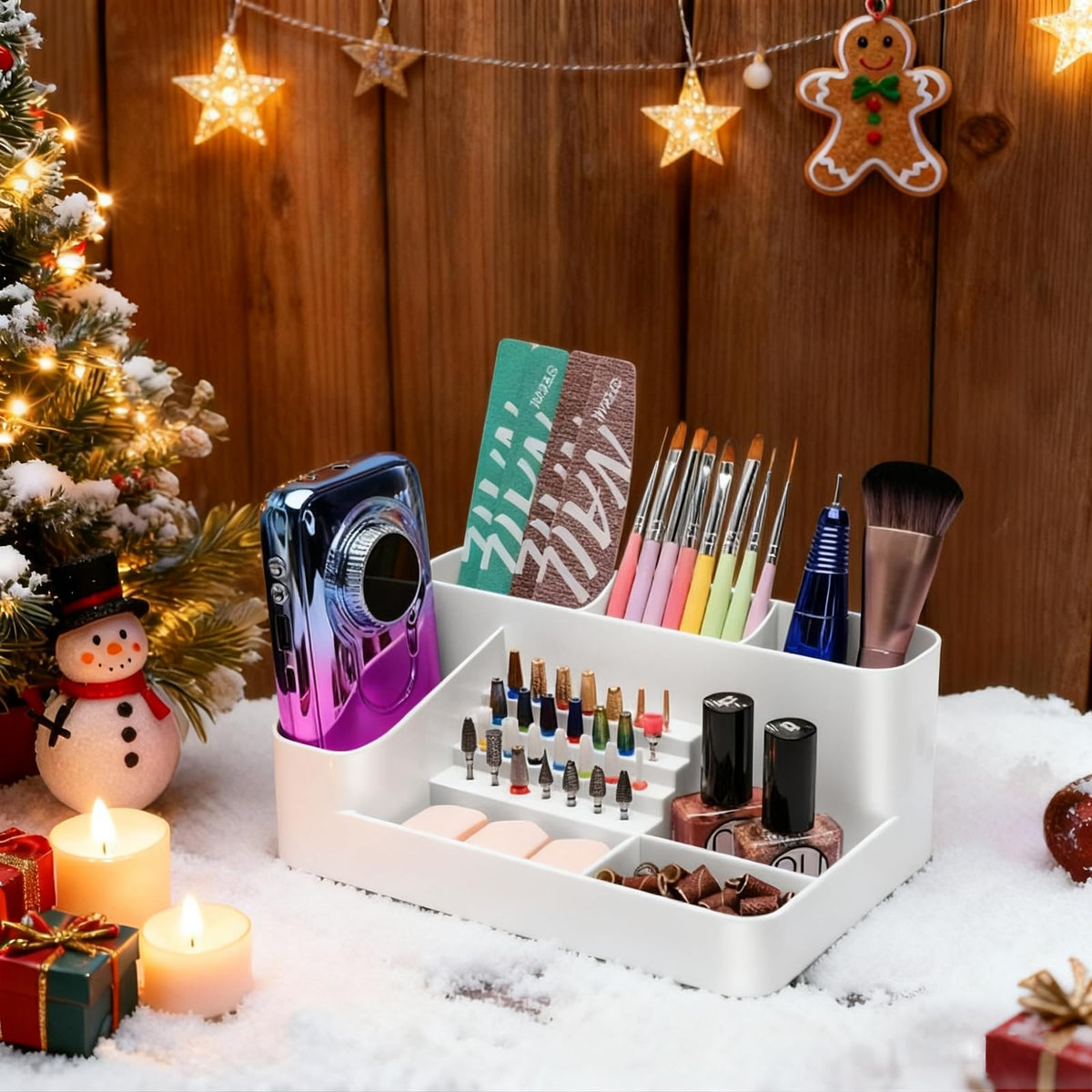 CGBE multi-use case as pencil or makeup organizer.
