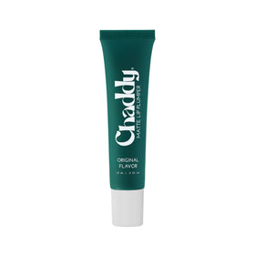 Chaddy Matte Lip Plumper bottle illustrating hydrating formula for comfortable wear