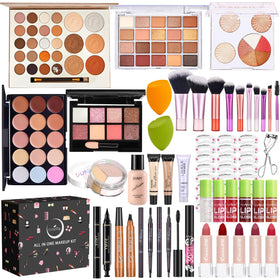 CHAFFUL all-in-one makeup kit front view for complete daily routine