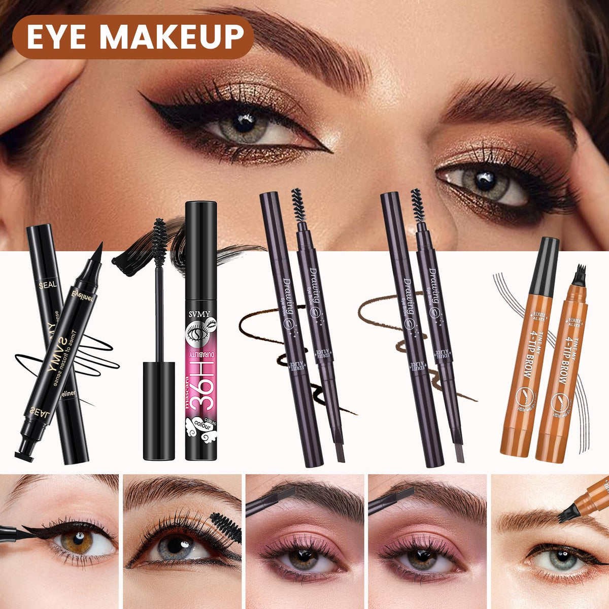 CHAFFUL concealer palette for lightweight coverage and brightness