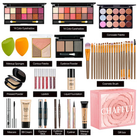 CHAFFUL eyeshadow palette in use for versatile daytime looks.