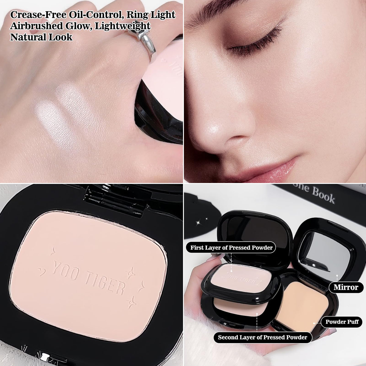 CHAFFUL mascara and eyeliner define eyes with precision.
