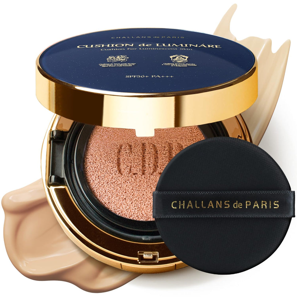 Challans de Paris Luminare Ex 23 compact beige front for radiant glow and even tone