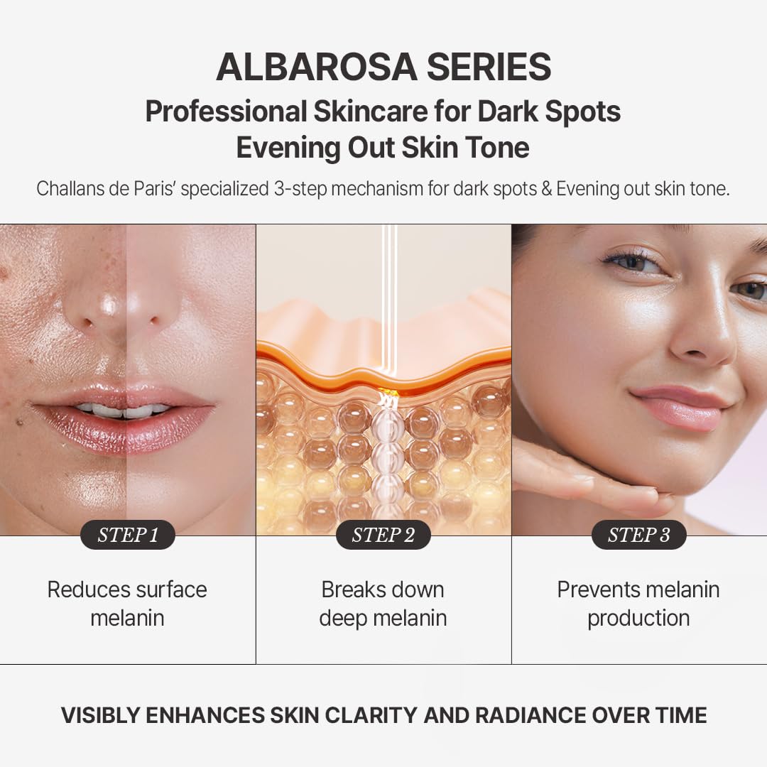 CHALLANS DE PARIS Luxury cream swatch on skin displaying a luminous, even-tone potential