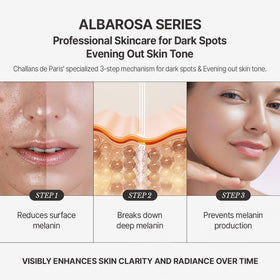 CHALLANS DE PARIS Luxury cream swatch on skin displaying a luminous, even-tone potential