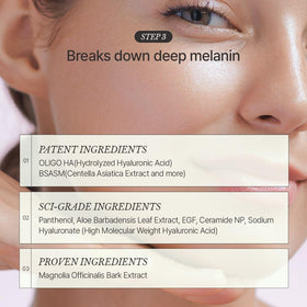CHALLANS DE PARIS Skincare routine image showing layering under sunscreen during the day