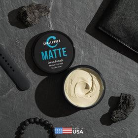 Challenger Matte's clean, subtle scent stays discreet throughout day.