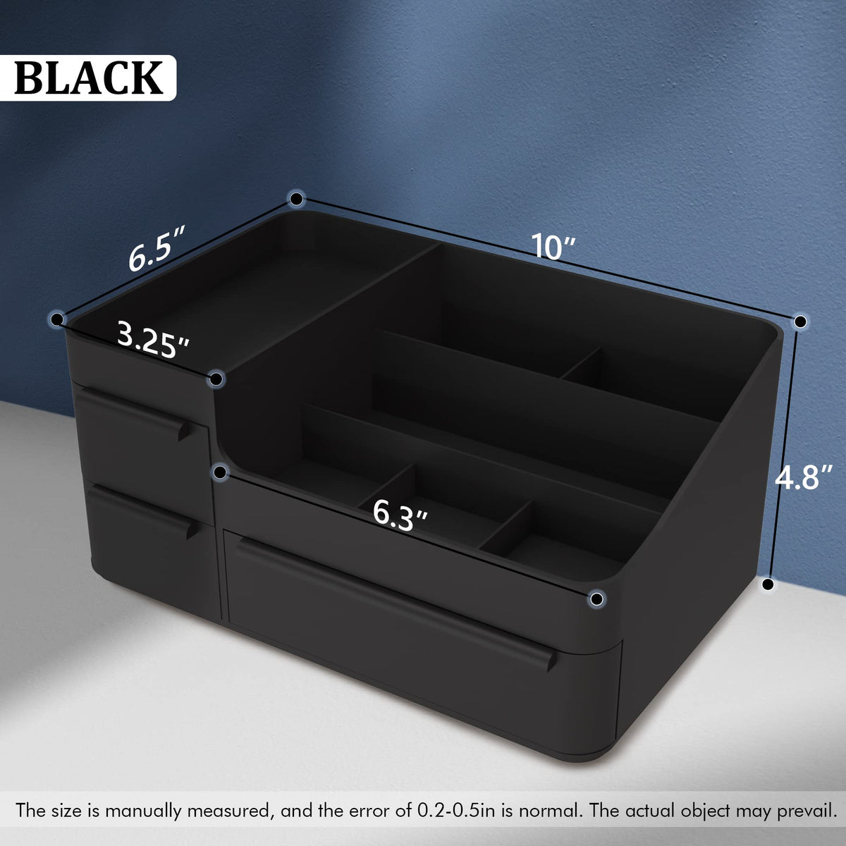 CHANCETSUI compact dimensions save counter space on small vanities.