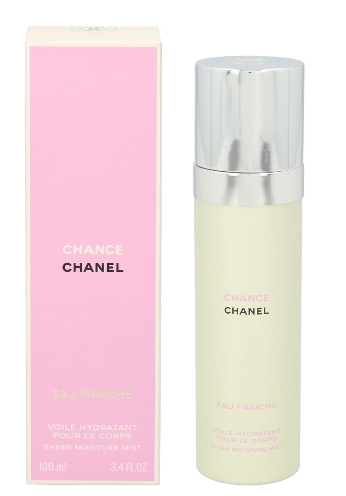 CHANEL Chance Eau Fraîche mist bottle for light hydration and floral-sparkling scent