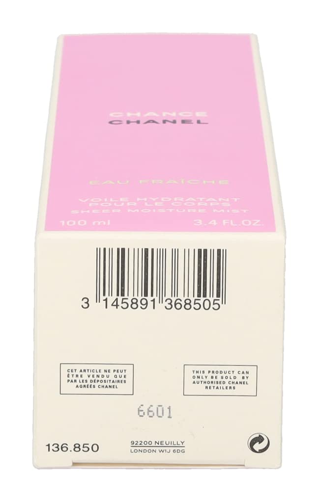 Styled daily ritual with CHANEL Chance Eau Fraîche mist