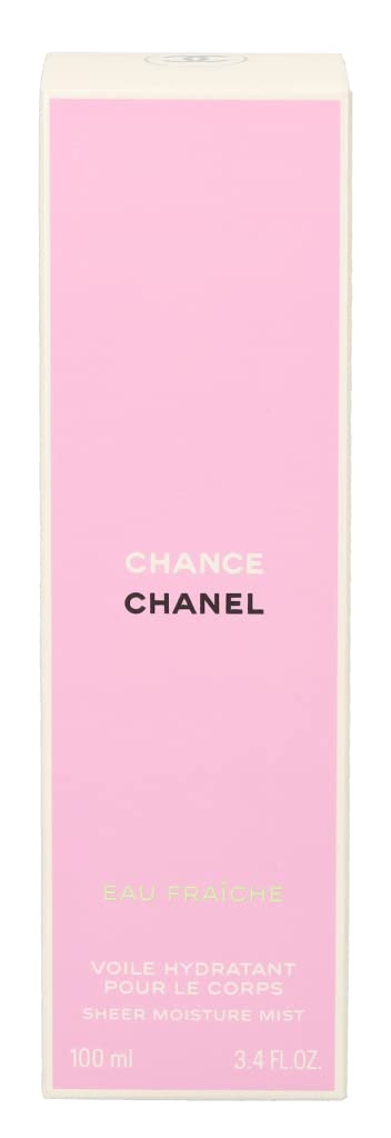 Packaging shot highlighting CHANEL Chance Eau Fraîche 100 ml mist