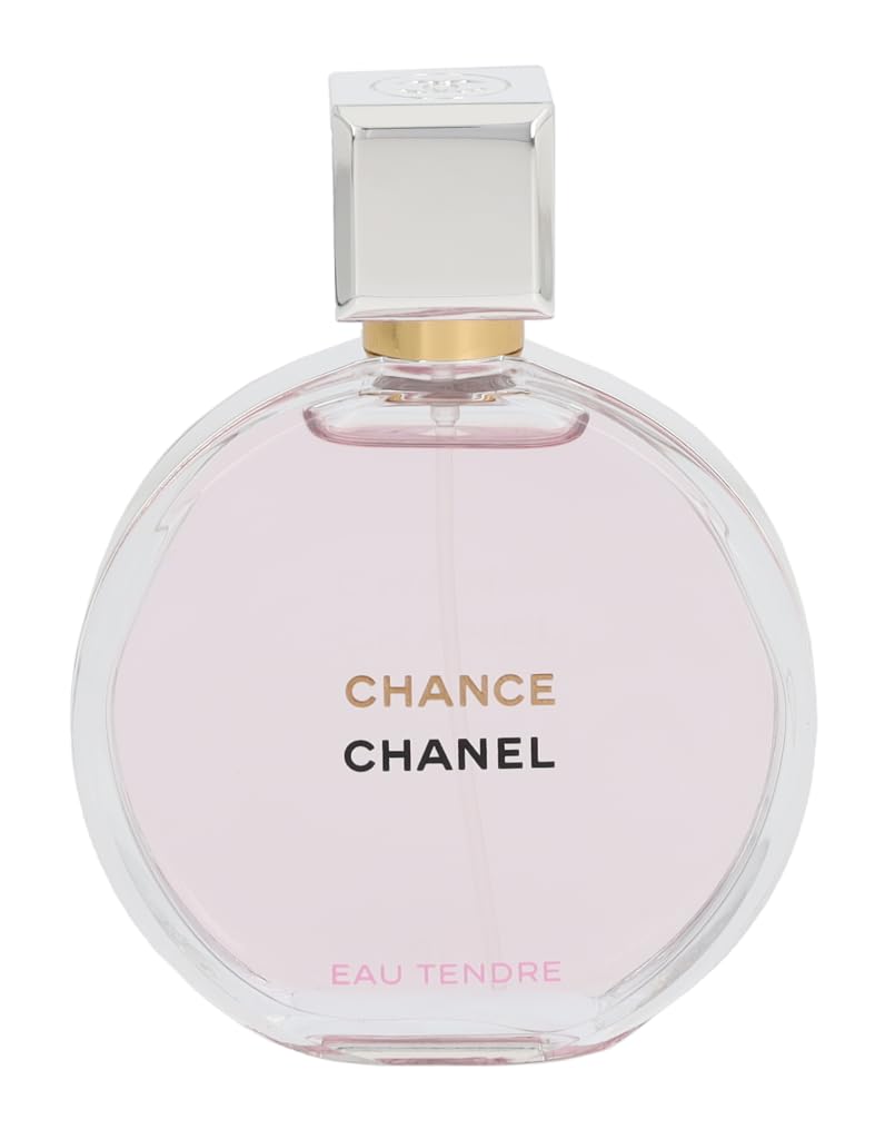 CHANEL Chance Eau Tendre cap hints at a light daily scent.