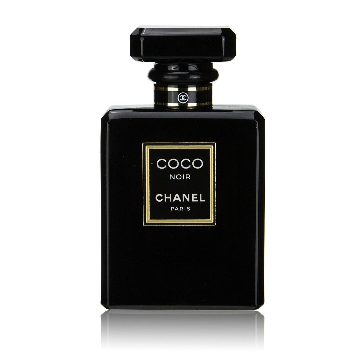 Chanel Coco Noir EDP bottle on vanity, ideal evening fragrance for special occasions.