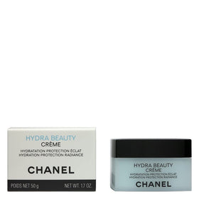 CHANEL Hydra Beauty Creme 50g jar providing rich hydration for dry skin