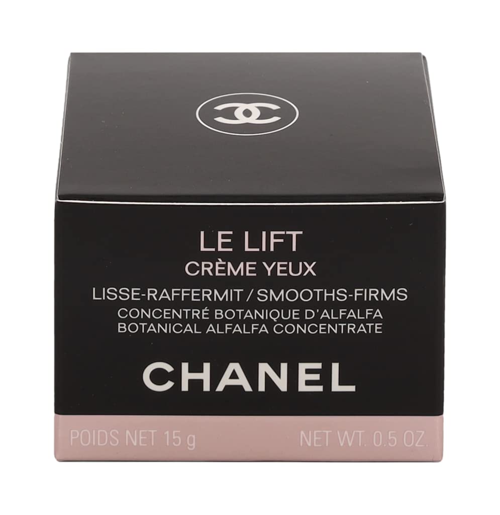 CHANEL Le Lift Crème Yeux application gesture demonstrates smoothing around the eye contour.