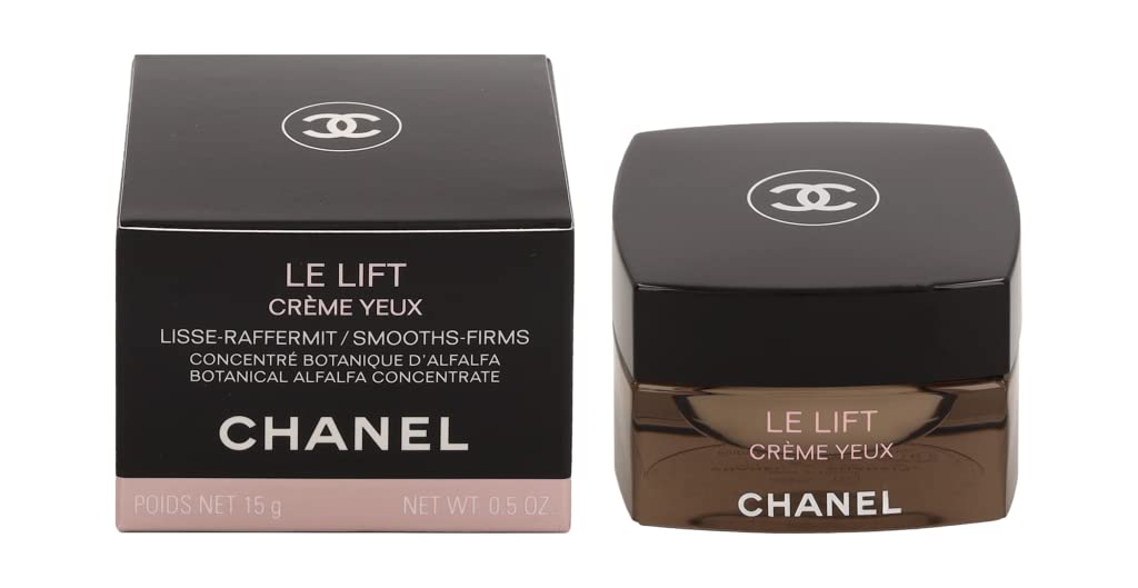 CHANEL Le Lift Crème Yeux packaging highlights premium eye contour care.