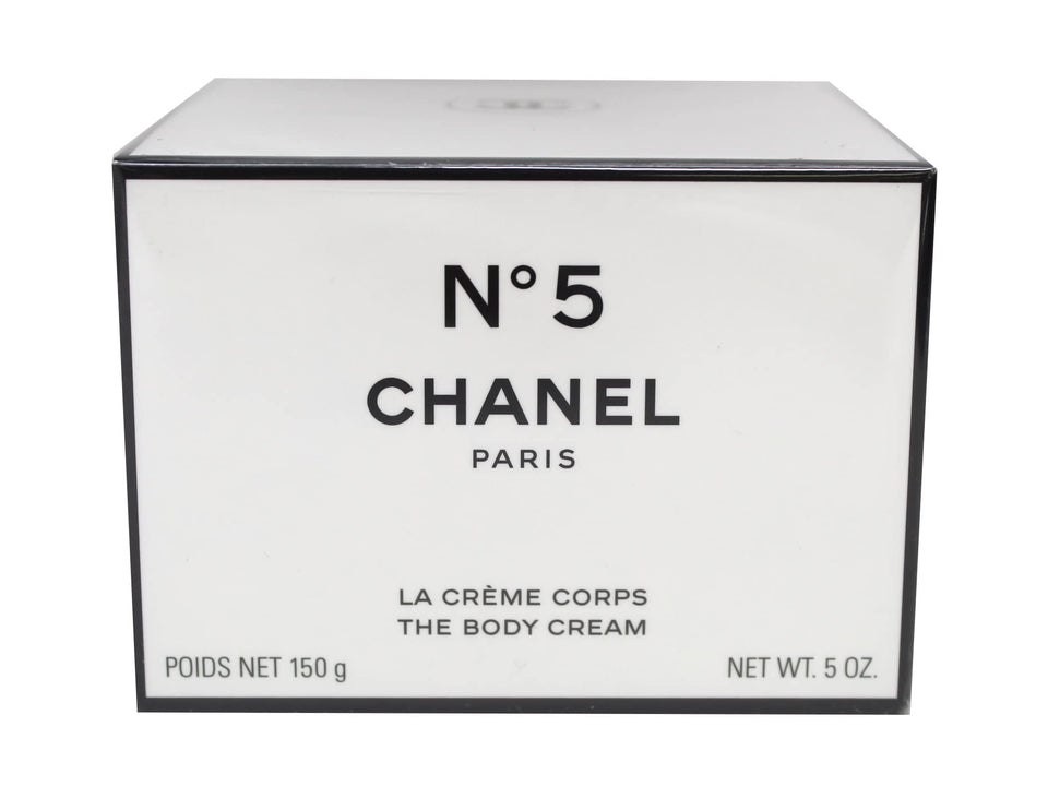 CHANEL N 5 Body Cream pack-shot showing rich texture for moisturized skin.