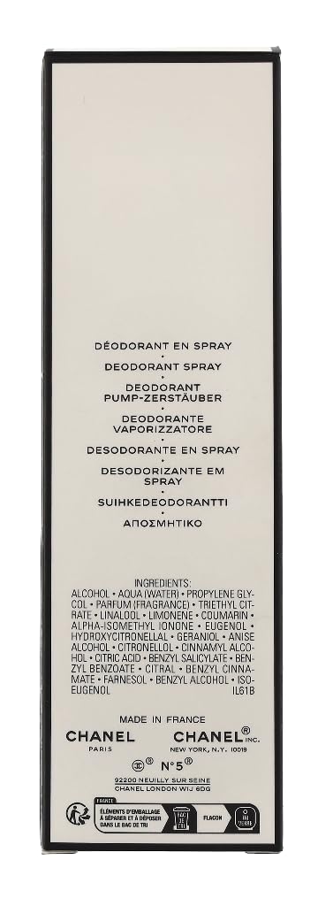 Lifestyle use showing CHANEL No. 5 for daily refinement.