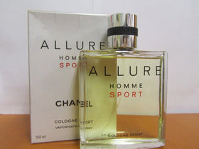 Chanel Sport Cologne lifestyle scene conveying fresh, energetic mood.