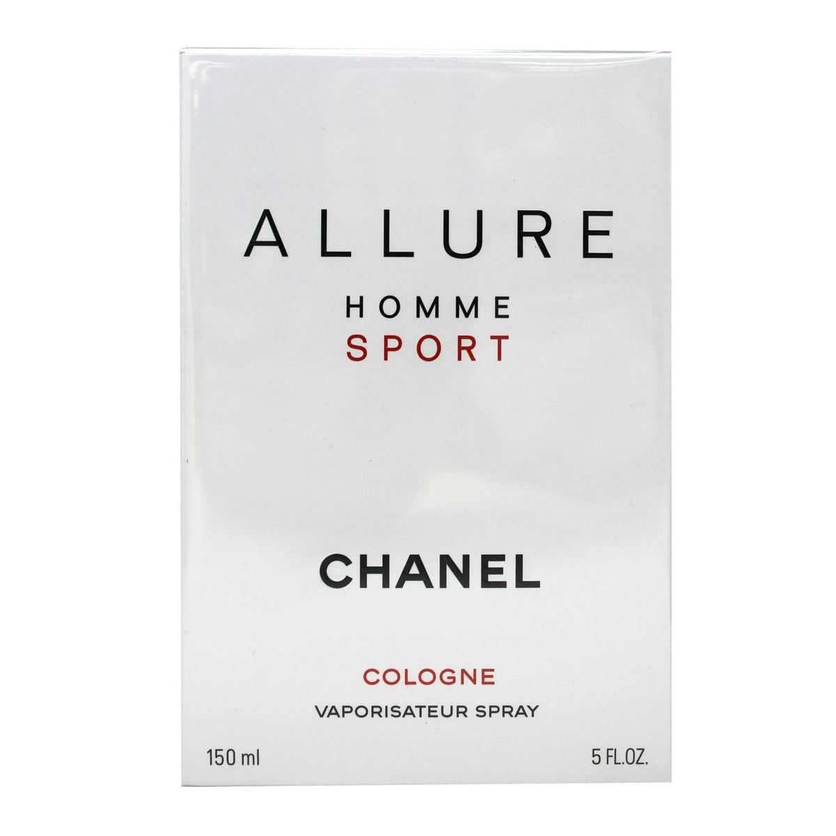 Chanel Sport Cologne model wearing fragrance for versatile daywear.