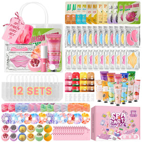 CHANGARLOAD deluxe spa gift box with 136 items for self-care moments.